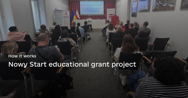 The Nowy Start educational grant project took place