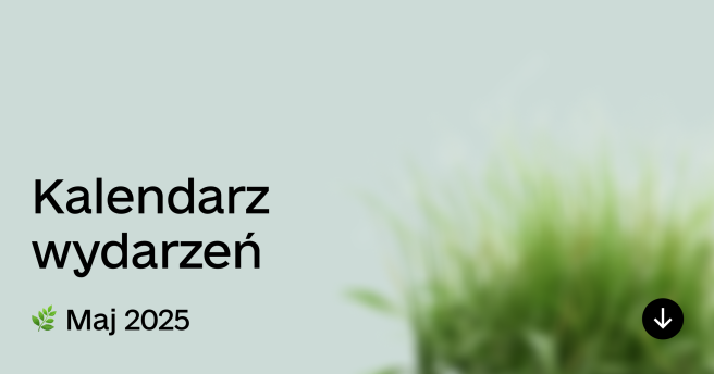 Kalendarz wydarzeń. Maj
