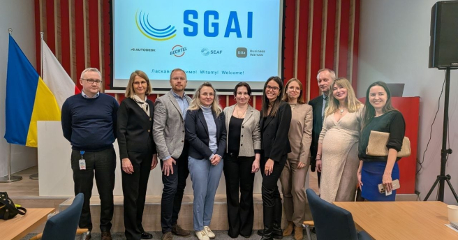 У центрі Дія.Бізнес Варшава відбулась офлайн-сесія SGAI про фінансування бізнесу в Польщі