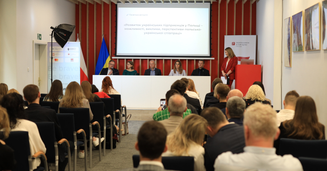Networking podczas trzeciej rocznicy centrum Diia.Business w Warszawie: jak to było