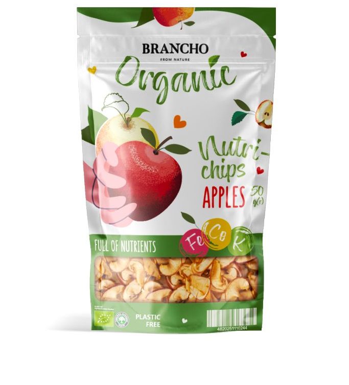 Brancho organic apple chips 0